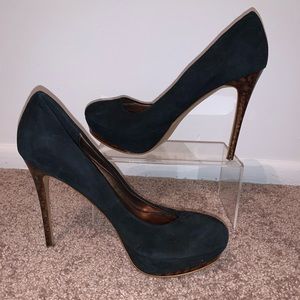 Zara Marbled Stiletto Heeled Shoes